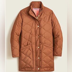 J Crew Quilted Cocoon Puffer Jacket